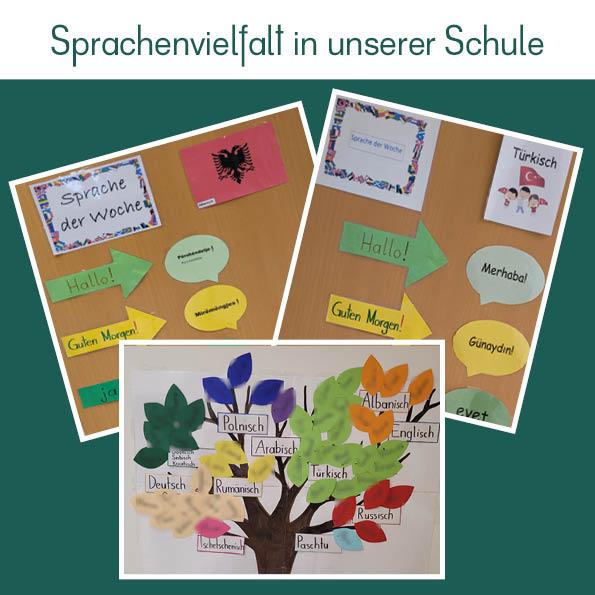 Sprache der Woche wird gewählt in der Privatvolksschule PHÖNIX in Wien