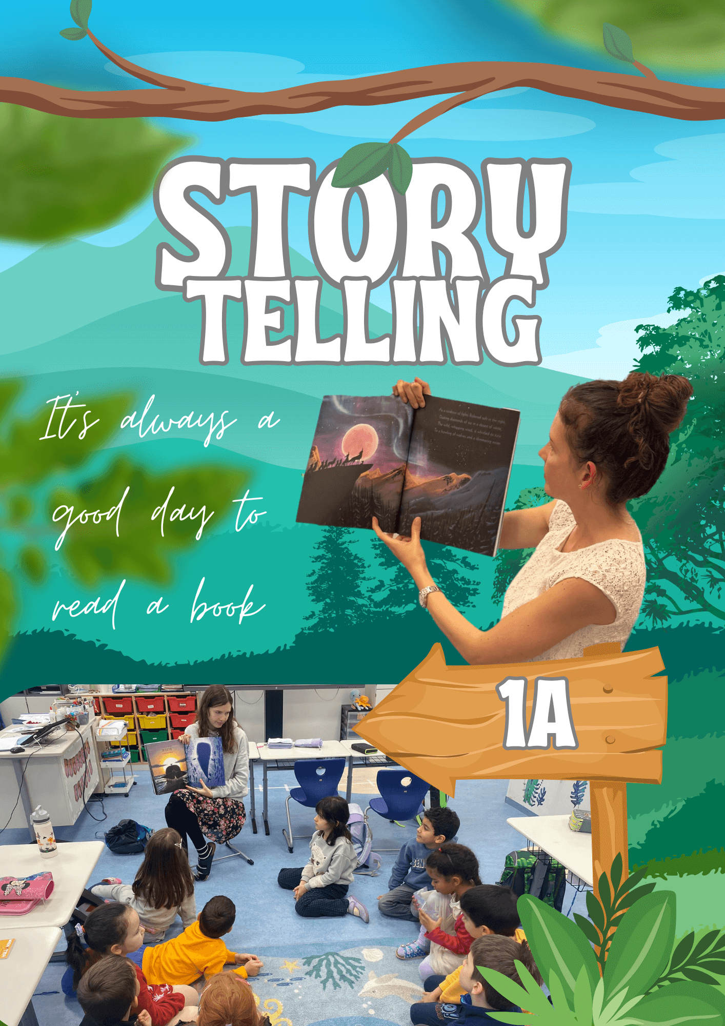 Zusatzfach Englisch - Storytelling in der Privatvolksschule PHÖNIX in WIen 1110